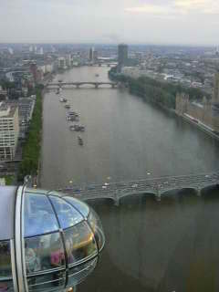 ロンドン・アイからの見晴らし